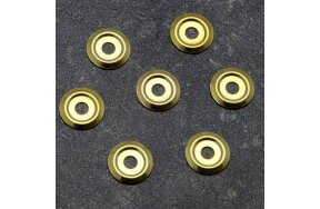 WASHERS FOR BINDING SCREWS BRASS-PLATED